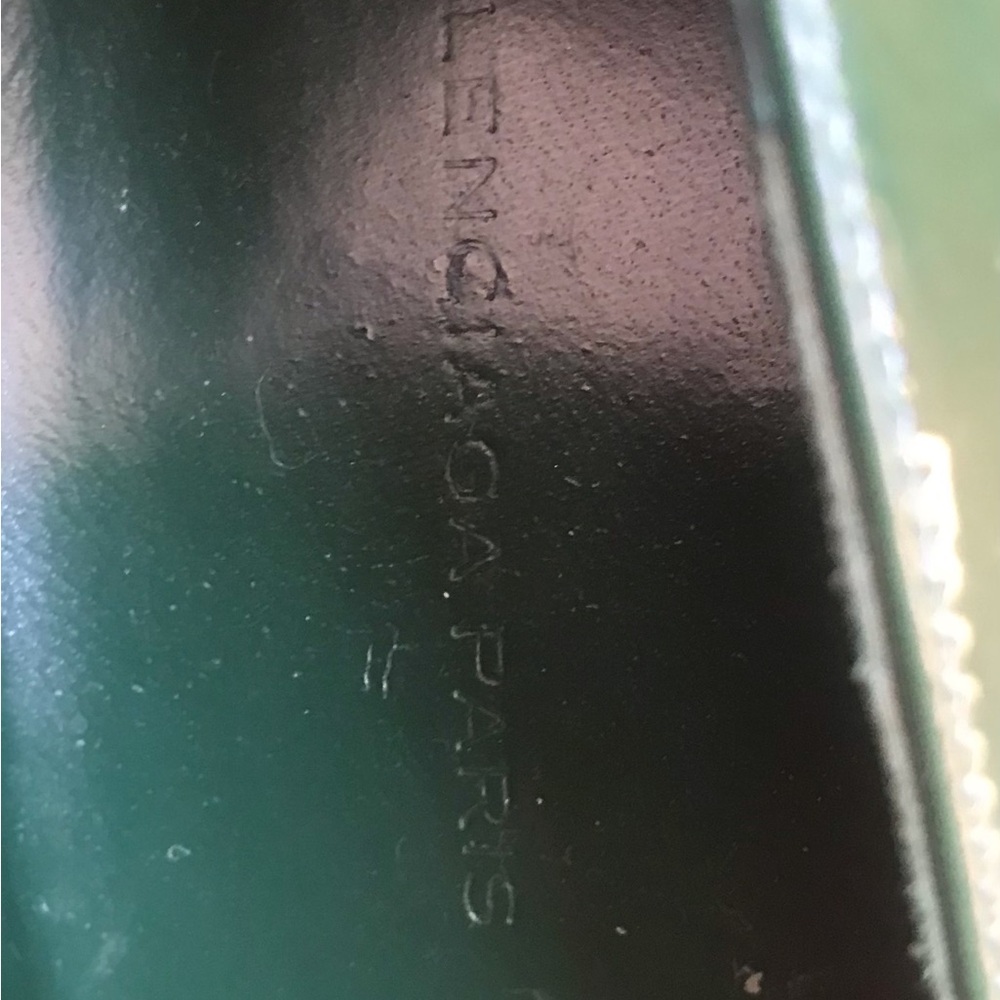 Women’s Balenciaga Green Patent Leather Heels Sz 9 - Picture 6 of 13